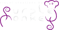 Purple Monkey Visual Creations Logo